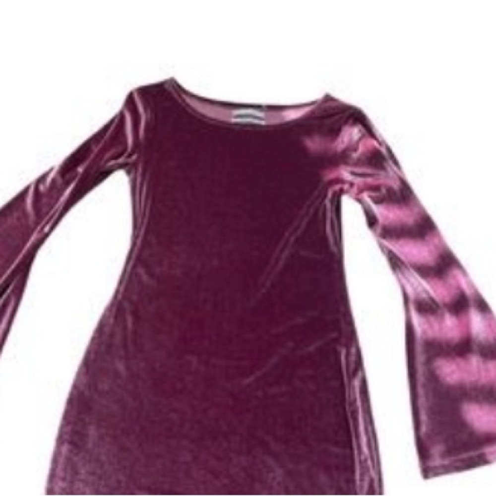 Pink Velvet Dress Urban Outfitters